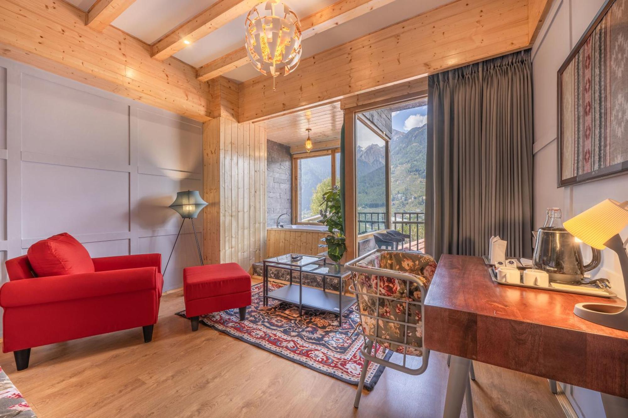 Hotel Echor Himalayan Heights Luxe Manali Esterno foto
