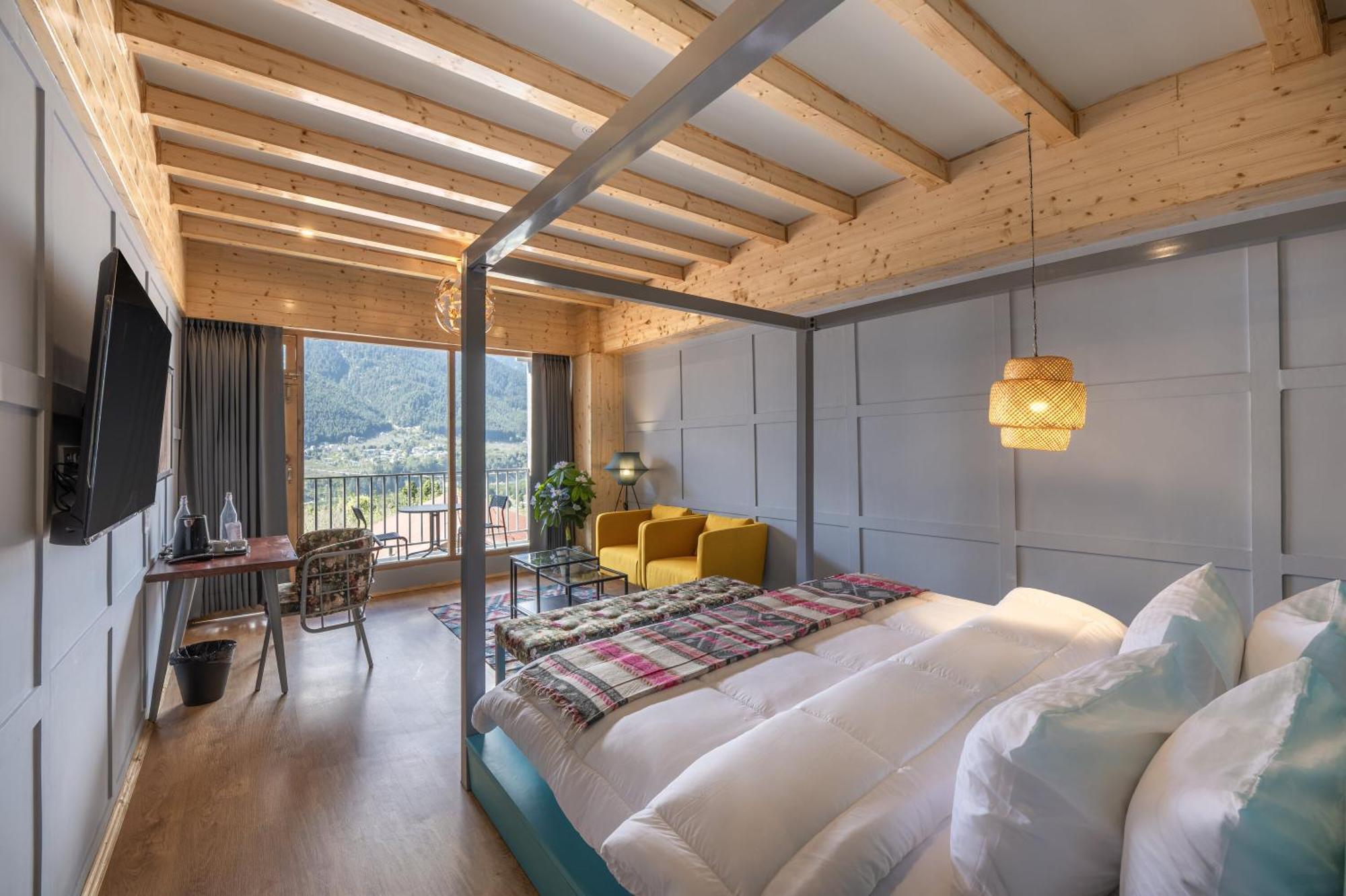 Hotel Echor Himalayan Heights Luxe Manali Esterno foto