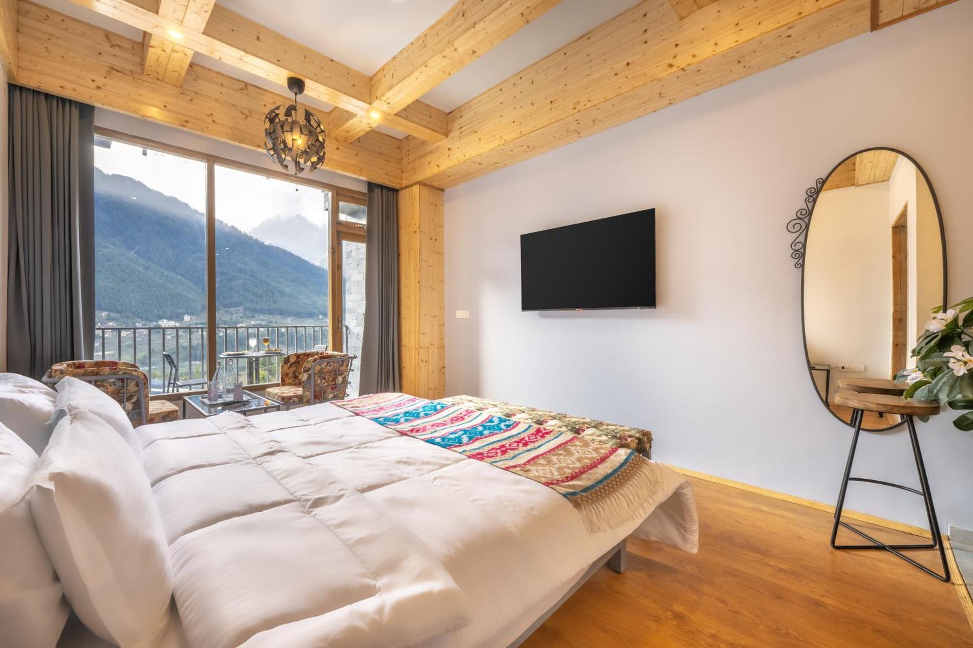 Hotel Echor Himalayan Heights Luxe Manali Esterno foto