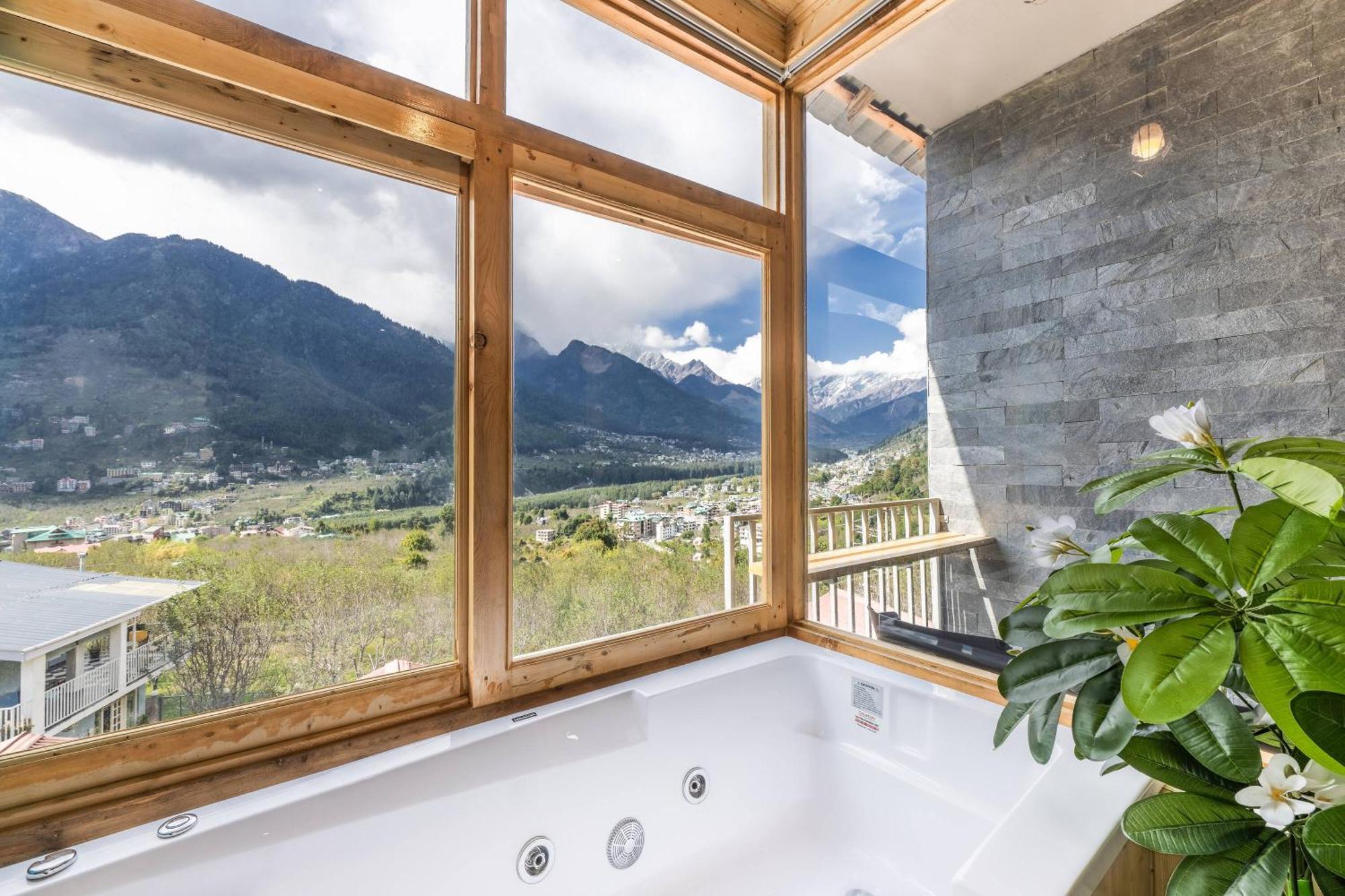 Hotel Echor Himalayan Heights Luxe Manali Esterno foto