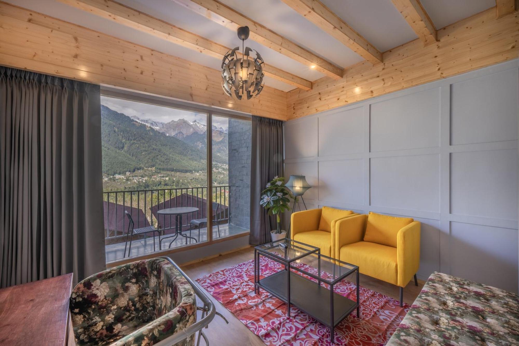 Hotel Echor Himalayan Heights Luxe Manali Esterno foto