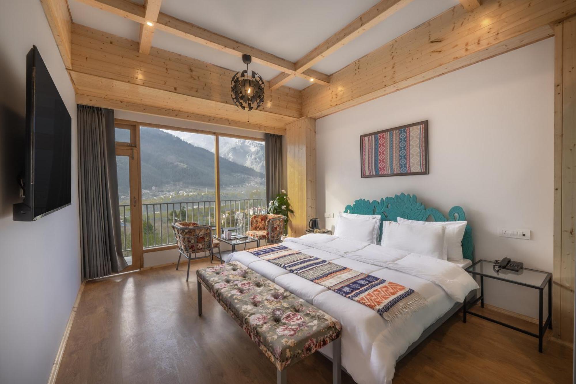 Hotel Echor Himalayan Heights Luxe Manali Esterno foto