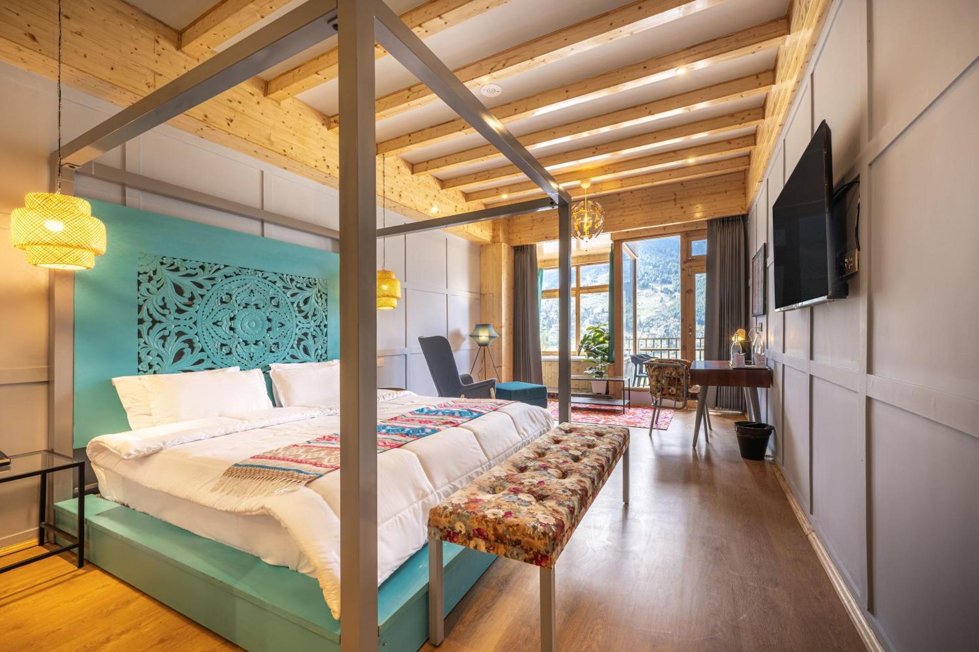 Hotel Echor Himalayan Heights Luxe Manali Esterno foto