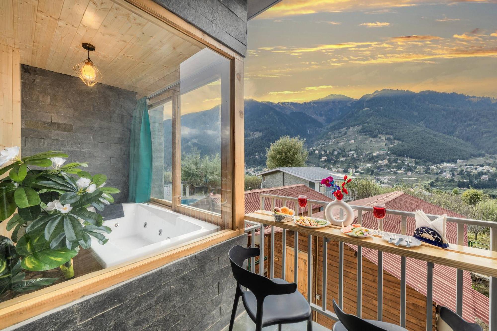 Hotel Echor Himalayan Heights Luxe Manali Esterno foto