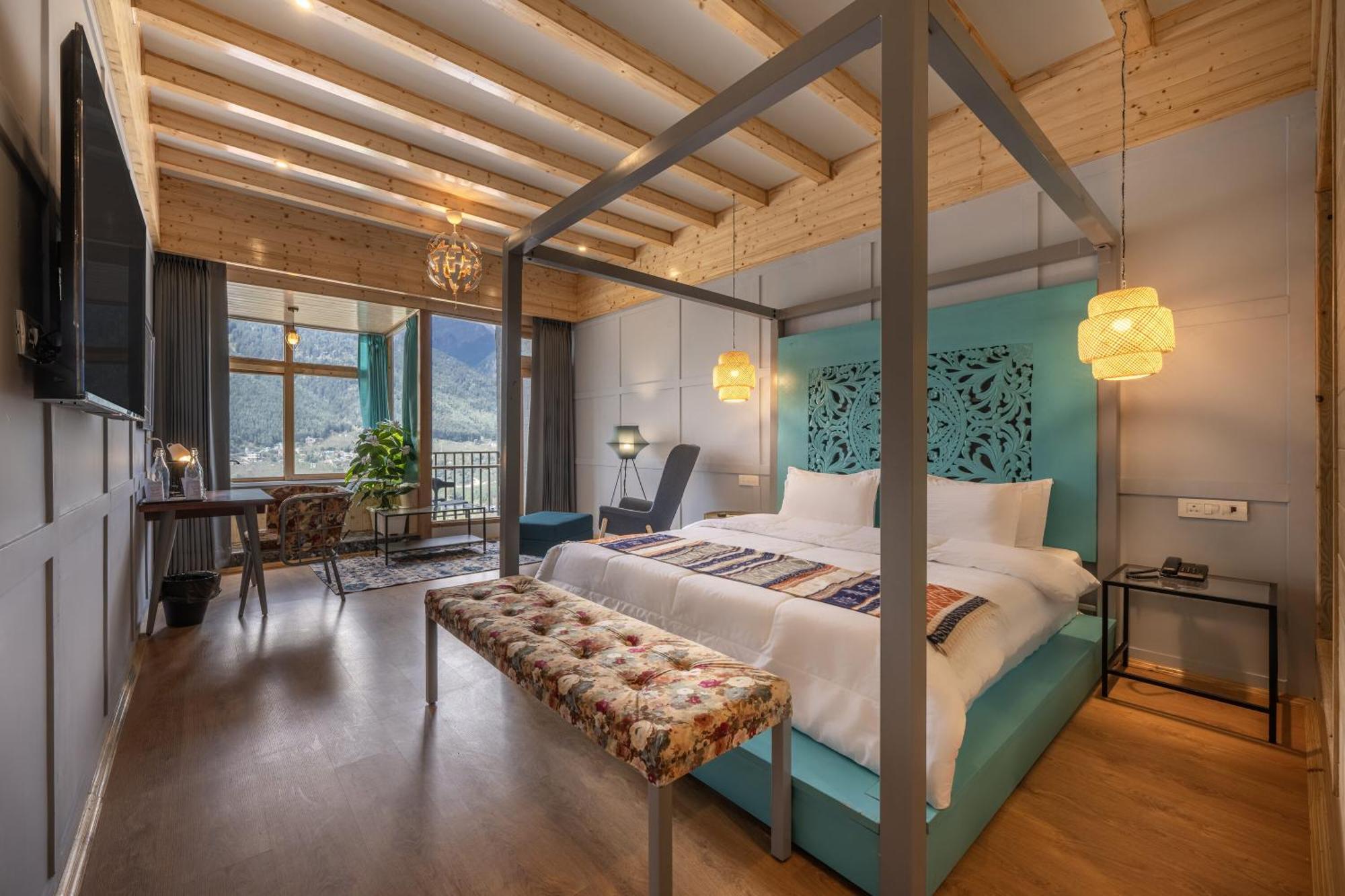 Hotel Echor Himalayan Heights Luxe Manali Esterno foto