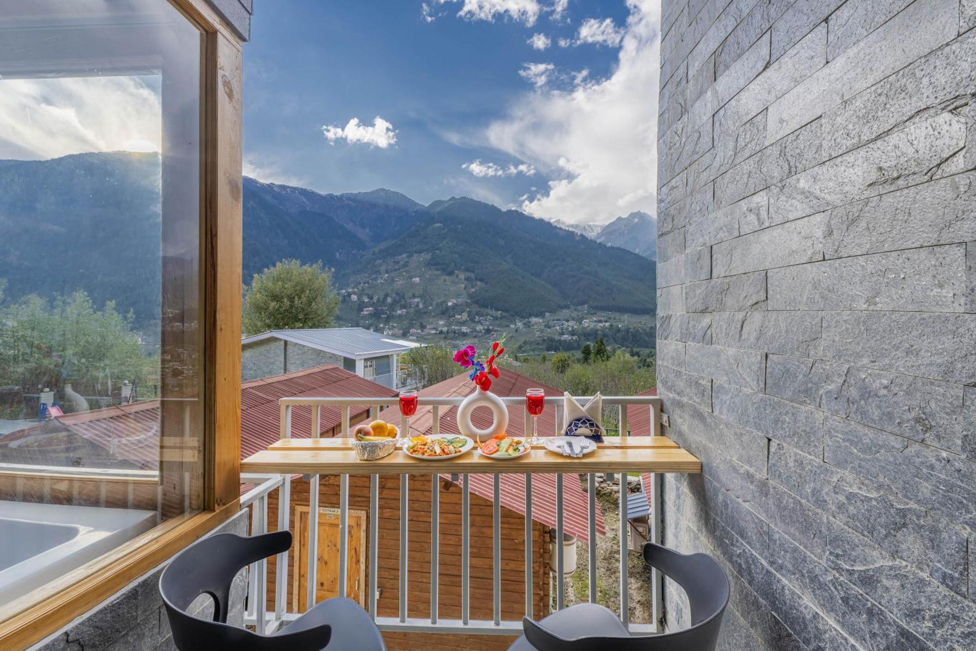 Hotel Echor Himalayan Heights Luxe Manali Esterno foto