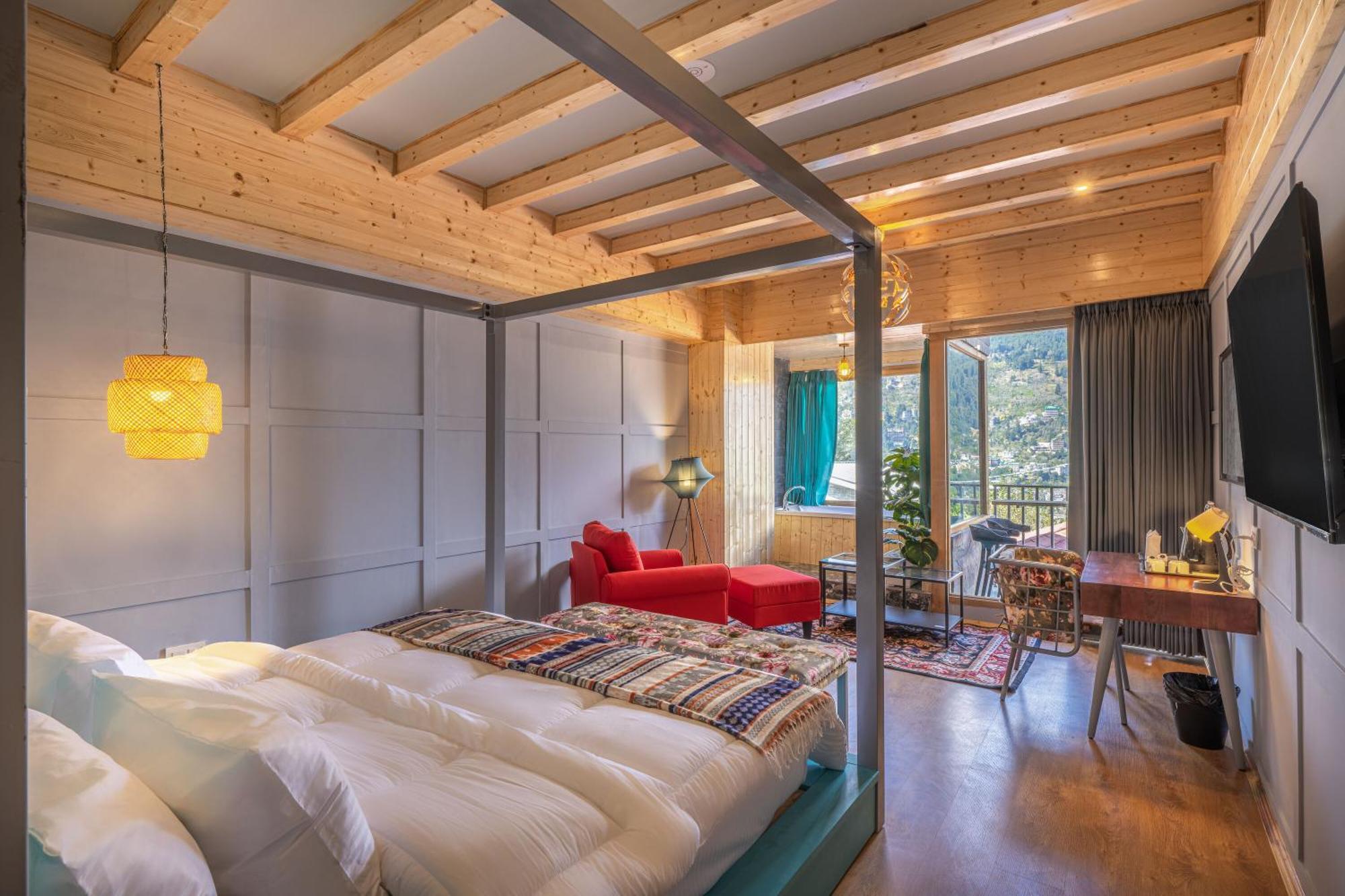 Hotel Echor Himalayan Heights Luxe Manali Esterno foto