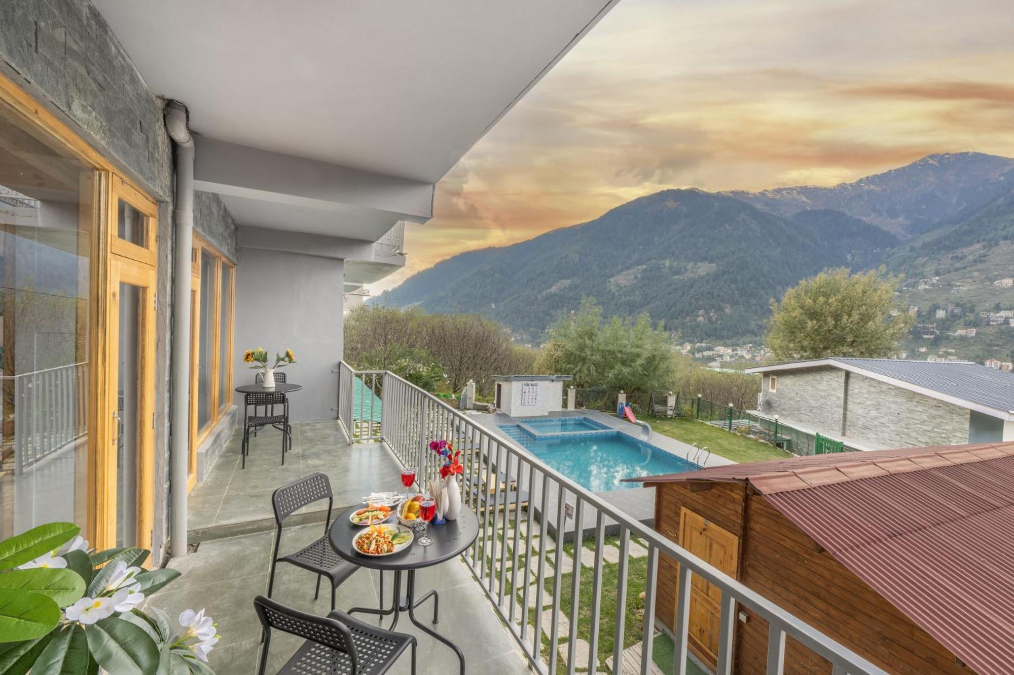 Hotel Echor Himalayan Heights Luxe Manali Esterno foto