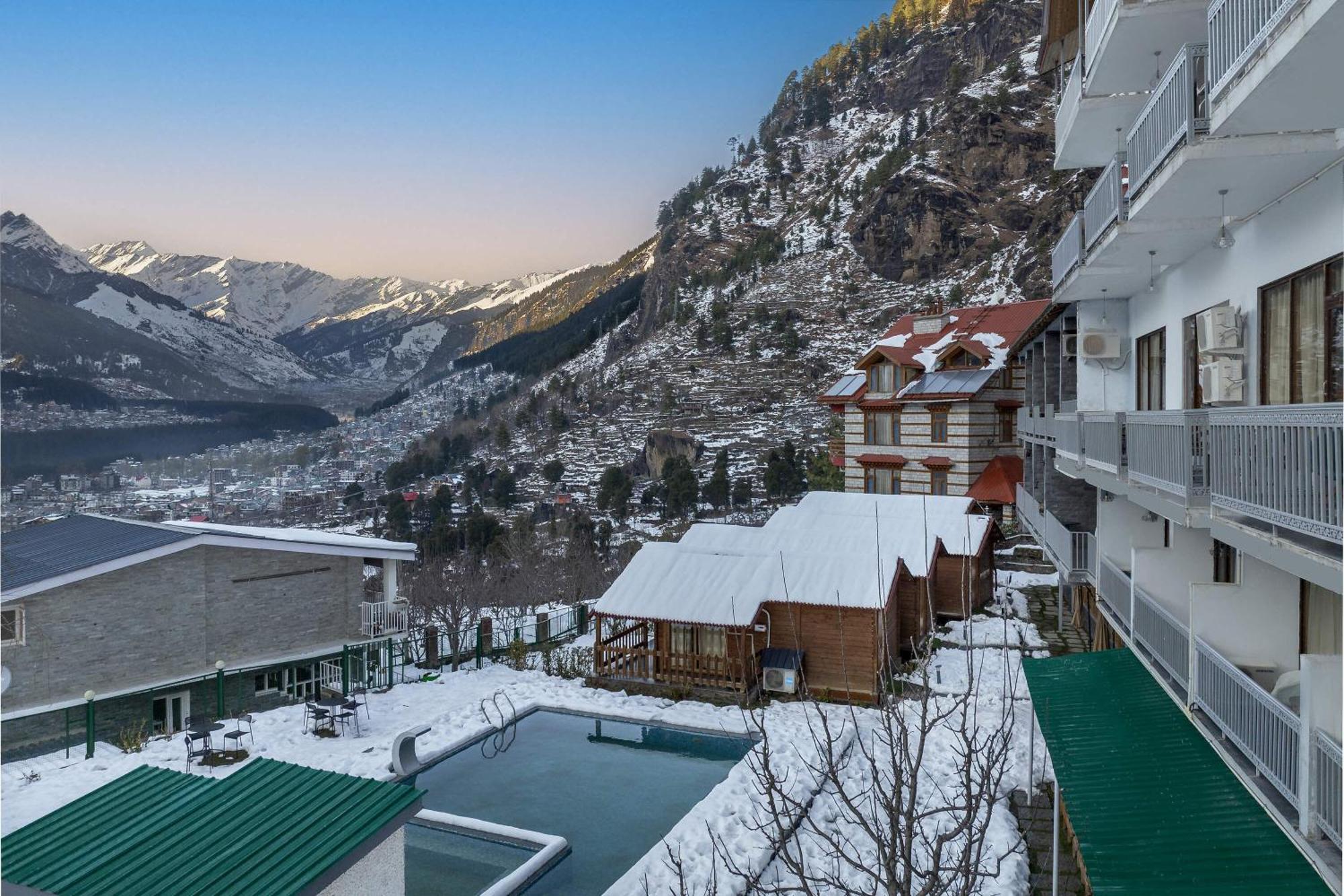 Hotel Echor Himalayan Heights Luxe Manali Esterno foto